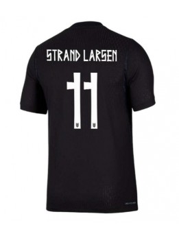 Norge Jorgen Strand Larsen #11 Replika Borta Kläder VM 2026 Kortärmad